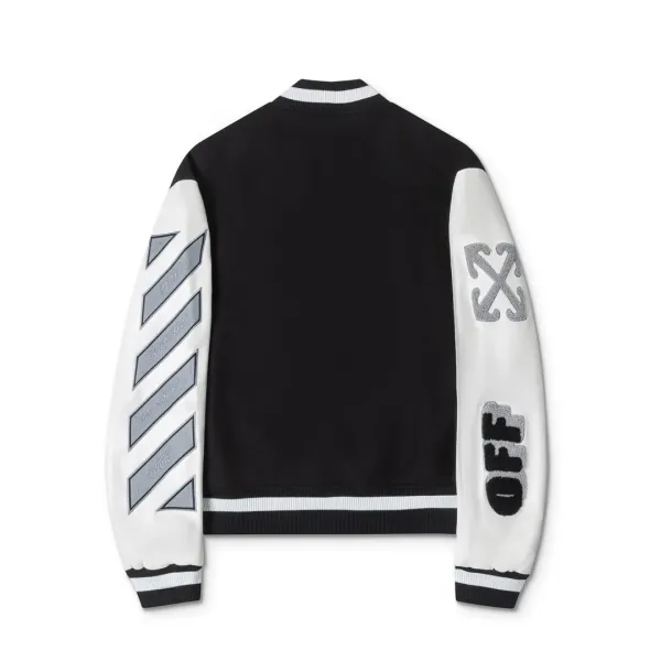 【OFF-WHITE 公式旗艦店】オフホワイト 野球着 ジャケット着ご好評に付き再入荷!241216 【OFF-WHITE 公式旗艦店】オフホワイト 野球着 ジャケット着ご好評に付き再入荷!241216