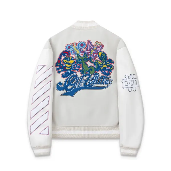 【OFF-WHITE 公式旗艦店】オフホワイト 野球着 ジャケット着ご好評に付き再入荷!241216 【OFF-WHITE 公式旗艦店】オフホワイト 野球着 ジャケット着ご好評に付き再入荷!241216