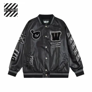 【OFF-WHITE 公式旗艦店】オフホワイト 野球着 ジャケット着ご好評に付き再入荷!241023 【OFF-WHITE 公式旗艦店】オフホワイト 野球着 ジャケット着ご好評に付き再入荷!241023