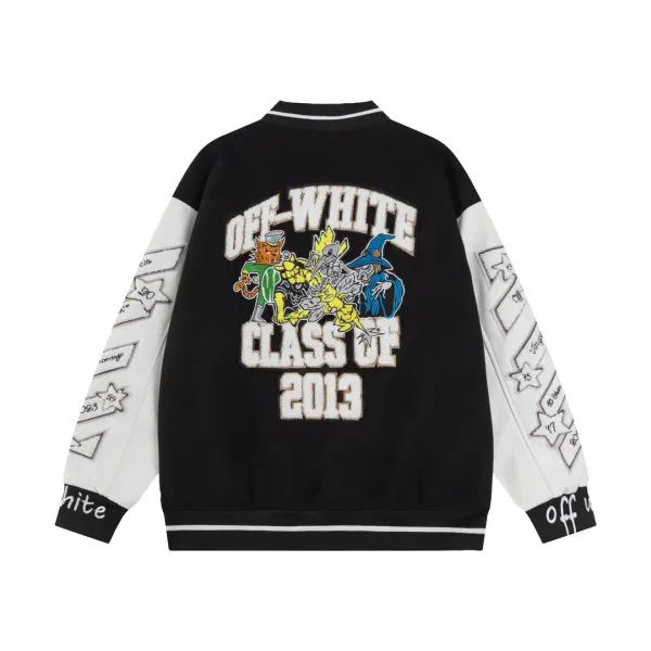 【OFF-WHITE 公式旗艦店】オフホワイト 野球着 ジャケット着ご好評に付き再入荷!241023 【OFF-WHITE 公式旗艦店】オフホワイト 野球着 ジャケット着ご好評に付き再入荷!241023