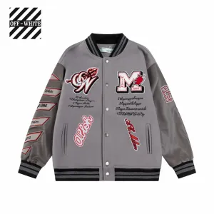 【OFF-WHITE 公式旗艦店】オフホワイト 野球着 ジャケット着ご好評に付き再入荷!241023 【OFF-WHITE 公式旗艦店】オフホワイト 野球着 ジャケット着ご好評に付き再入荷!241023