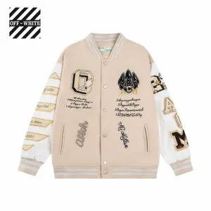 【OFF-WHITE 公式旗艦店】オフホワイト 野球着 ジャケット着ご好評に付き再入荷!241023 【OFF-WHITE 公式旗艦店】オフホワイト 野球着 ジャケット着ご好評に付き再入荷!241023