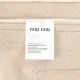 【Miumiu 公式旗艦店】 ミュウミュウ   ジャケット着  スウェット ご好評に付き再入荷！241122