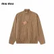 【Miumiu 公式旗艦店】 ミュウミュウ ジャケット着 スウェット ご好評に付き再入荷!241122 【Miumiu 公式旗艦店】 ミュウミュウ ジャケット着 スウェット ご好評に付き再入荷!241122