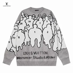 LV 【LOUIS VUITTON 公式旗艦店】ルイヴィトン  セーター好評に付き再入荷！ 241029