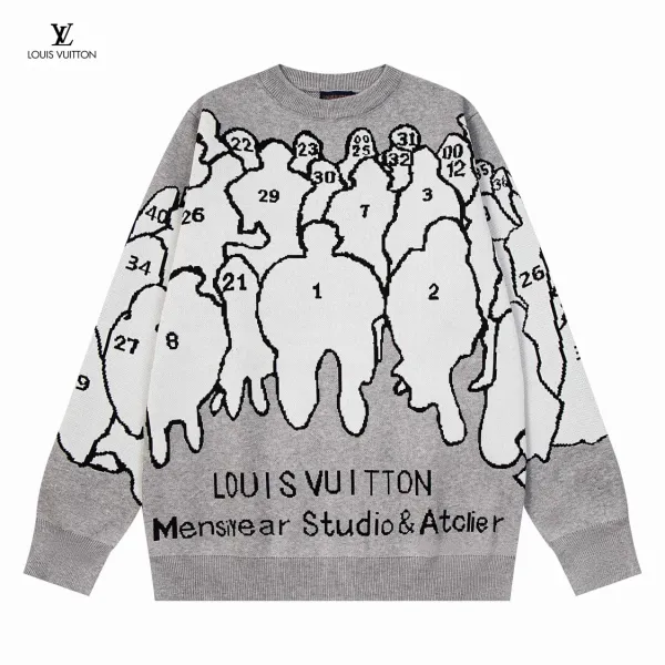 LV 【LOUIS VUITTON 公式旗艦店】ルイヴィトン セーター好評に付き再入荷! 241029 LV 【LOUIS VUITTON 公式旗艦店】ルイヴィトン セーター好評に付き再入荷! 241029