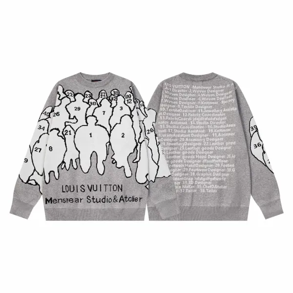 LV 【LOUIS VUITTON 公式旗艦店】ルイヴィトン セーター好評に付き再入荷! 241029 LV 【LOUIS VUITTON 公式旗艦店】ルイヴィトン セーター好評に付き再入荷! 241029