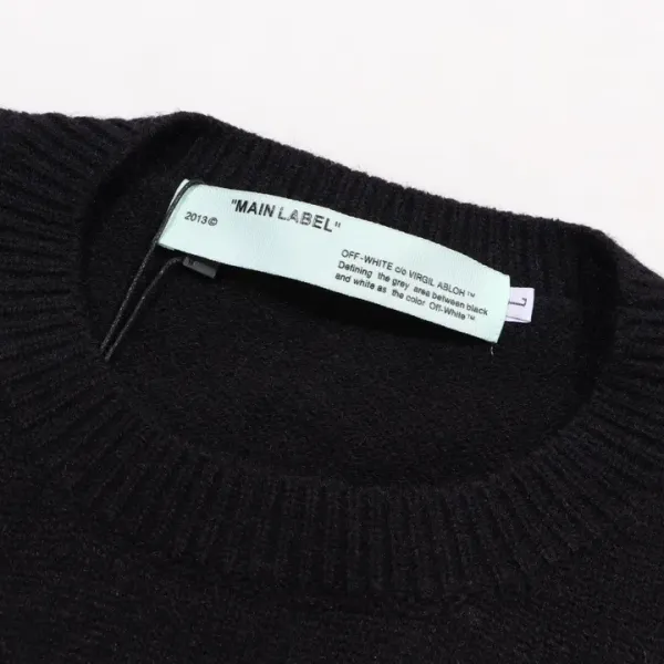 【OFF-WHITE   公式旗艦店】OFF-WHITE   セーター好評に付き再入荷！250109
