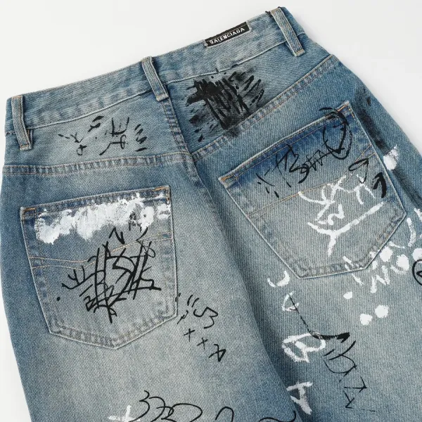 【BALENCIAGA  公式旗艦店】バレンシアガ   ジーパン  ご好評に付き再入荷！ 241219