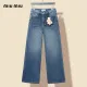 【Miumiu 公式旗艦店】ミュウミュウ ジーパン ご好評に付き再入荷! 241219 【Miumiu 公式旗艦店】ミュウミュウ ジーパン ご好評に付き再入荷! 241219