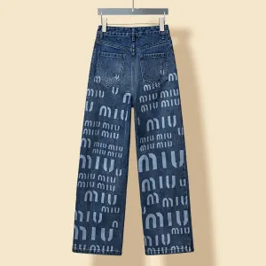 【Miumiu 公式旗艦店】ミュウミュウ ジーパン ご好評に付き再入荷! 241219 【Miumiu 公式旗艦店】ミュウミュウ ジーパン ご好評に付き再入荷! 241219