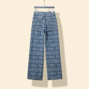 【Miumiu 公式旗艦店】ミュウミュウ ジーパン ご好評に付き再入荷! 241219 【Miumiu 公式旗艦店】ミュウミュウ ジーパン ご好評に付き再入荷! 241219