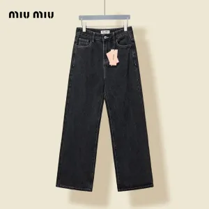 【Miumiu 公式旗艦店】ミュウミュウ ジーパン ご好評に付き再入荷! 241219 【Miumiu 公式旗艦店】ミュウミュウ ジーパン ご好評に付き再入荷! 241219