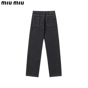 【Miumiu 公式旗艦店】ミュウミュウ ジーパン ご好評に付き再入荷! 241219 【Miumiu 公式旗艦店】ミュウミュウ ジーパン ご好評に付き再入荷! 241219