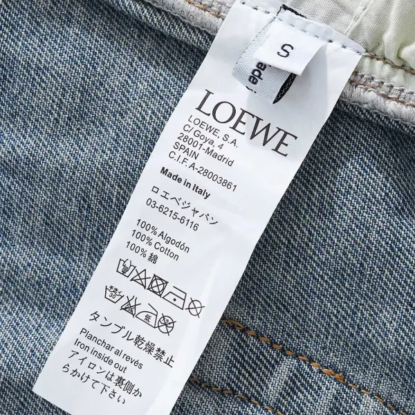 【LOEWE 公式旗艦店】 ロエベ ジーパン ご好評に付き再入荷! 241219 【LOEWE 公式旗艦店】 ロエベ ジーパン ご好評に付き再入荷! 241219