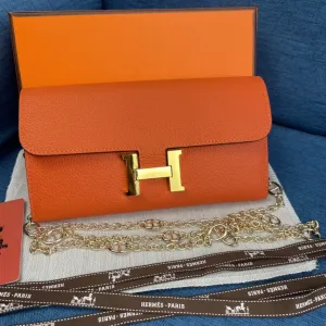 HERMÈS ショルダー & 長財布 11カラー 22X11CM HERMÈS ショルダー & 長財布 11カラー 22X11CM