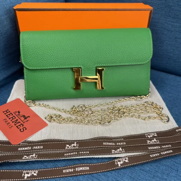 HERMÈS ショルダー & 長財布 11カラー 22X11CM HERMÈS ショルダー & 長財布 11カラー 22X11CM