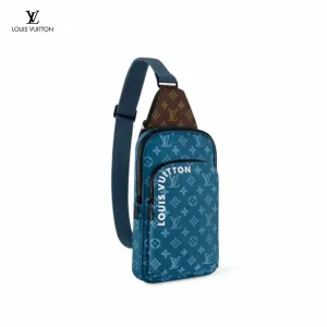 LV 新作 LOUIS VUITTON ルイヴィトン ボディバッグ ショルダーバッグ ブルー 20*31*7CM 240919 LV 新作 LOUIS VUITTON ルイヴィトン ボディバッグ ショルダーバッグ ブルー 20*31*7CM 240919