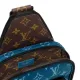 LV 新作 LOUIS VUITTON ルイヴィトン ボディバッグ ショルダーバッグ ブルー 20*31*7CM 240919 LV 新作 LOUIS VUITTON ルイヴィトン ボディバッグ ショルダーバッグ ブルー 20*31*7CM 240919