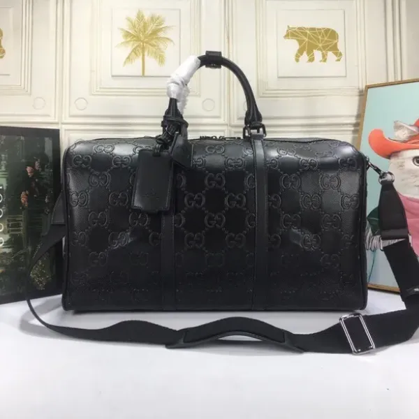 【GUCCI 公式旗艦店】 グッチ 旅行かばん 当日出荷 好評に付き再入荷！44.5*28*24.5CM