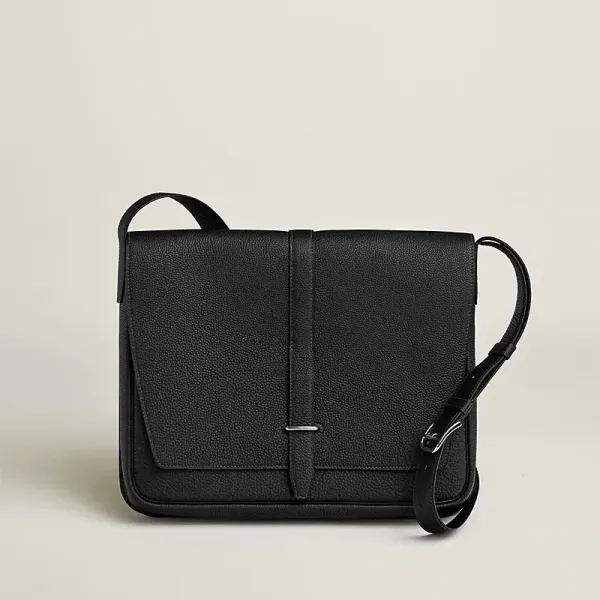 【スリムで使いやすい♪】HERMES エルメス ★ カーフ革 ショルダー バッグ H074774CK89 H074774CK37 36*30.5*5CM 240919 【スリムで使いやすい♪】HERMES エルメス ★ カーフ革 ショルダー バッグ H074774CK89 H074774CK37 36*30.5*5CM 240919