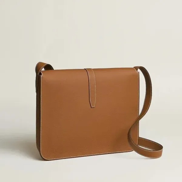 【スリムで使いやすい♪】HERMES エルメス ★ カーフ革 ショルダー バッグ H074774CK89 H074774CK37 36*30.5*5CM 240919 【スリムで使いやすい♪】HERMES エルメス ★ カーフ革 ショルダー バッグ H074774CK89 H074774CK37 36*30.5*5CM 240919