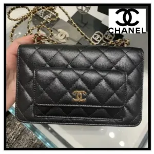 【2way/ポケット付き♪】CHANEL シャネル チェーンウォレット ミニバック 12.5 × 19 × 3.5CM 240920 【2way/ポケット付き♪】CHANEL シャネル チェーンウォレット ミニバック 12.5 × 19 × 3.5CM 240920