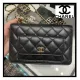 【2way/ポケット付き♪】CHANEL シャネル チェーンウォレット ミニバック 12.5 × 19 × 3.5CM  240920