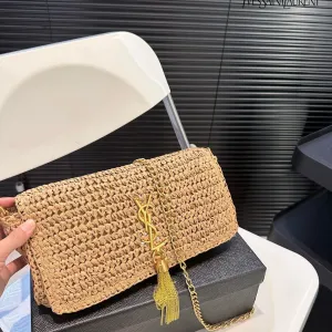 【YSL SAINT LAURENT 公式旗艦店】サンローラン   斜めがけバッグ 当日出荷 好評に付き再入荷！27*12CM 240722