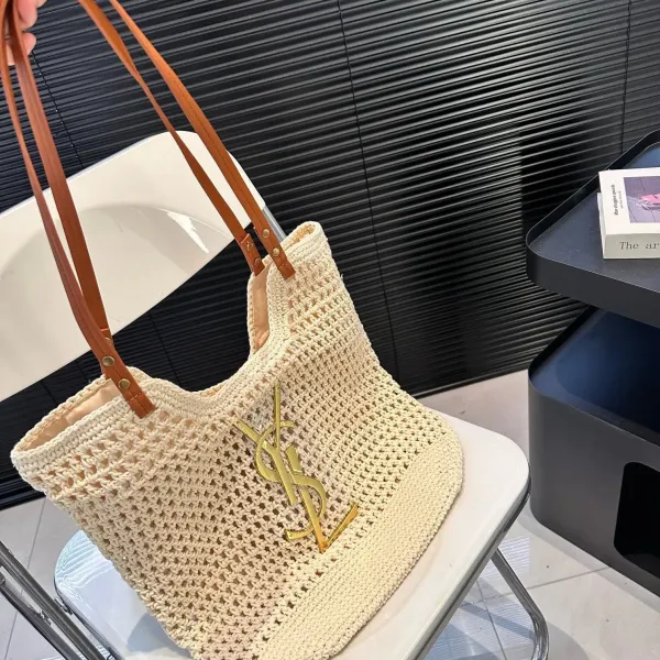 【YSL SAINT LAURENT 公式旗艦店】サンローラン   ハンドバッグ 当日出荷 好評に付き再入荷！38*32CM 240722