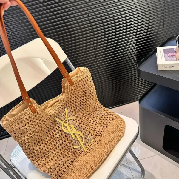 【YSL SAINT LAURENT 公式旗艦店】サンローラン   ハンドバッグ 当日出荷 好評に付き再入荷！38*32CM 240722