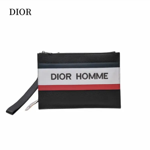 【DIOR 公式 旗艦店】ディオール クラッチバッグ 当日出荷 好評に付き再入荷! 黒 28*19*1CM 【DIOR 公式 旗艦店】ディオール クラッチバッグ 当日出荷 好評に付き再入荷! 黒 28*19*1CM