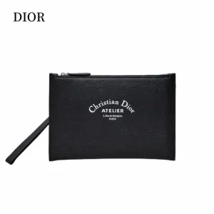 【DIOR 公式 旗艦店】ディオール クラッチバッグ 当日出荷 好評に付き再入荷! 黒 28*18*1CM 【DIOR 公式 旗艦店】ディオール クラッチバッグ 当日出荷 好評に付き再入荷! 黒 28*18*1CM