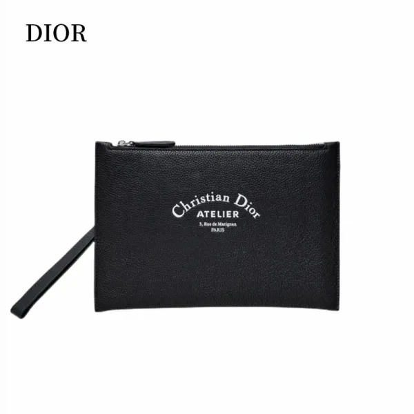 【DIOR 公式 旗艦店】ディオール クラッチバッグ 当日出荷 好評に付き再入荷! 黒 28*18*1CM 【DIOR 公式 旗艦店】ディオール クラッチバッグ 当日出荷 好評に付き再入荷! 黒 28*18*1CM