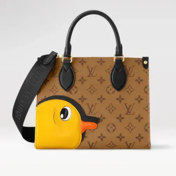 LV【LOUIS VUITTON  】新作 ルイヴィトン可愛い♪ バッグ オンザゴー PM M47199  25*19*11.5CM  240919