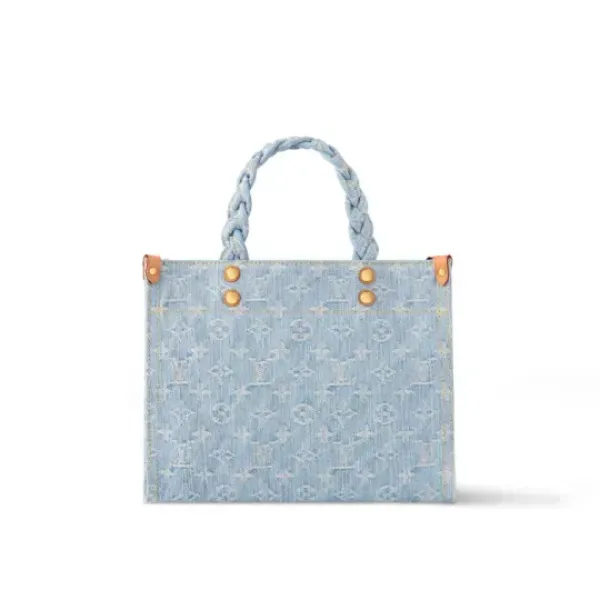 LV  24AW◆Louis Vuitton ルイヴィトン ◆Let Go PM バッグ モノグラム・デニム M24897  28 x 23 x 10.5 CM  240919