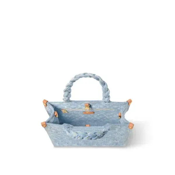 LV  24AW◆Louis Vuitton ルイヴィトン ◆Let Go PM バッグ モノグラム・デニム M24897  28 x 23 x 10.5 CM  240919