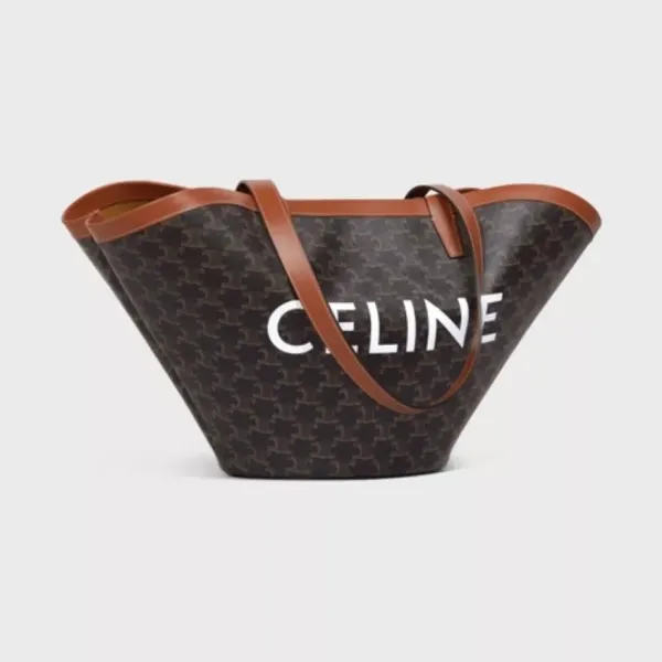 【CELINE】セリーヌ ミディアムバシネットバッグ トリオンフ ブラック 58.0cm X 27.0cm X 17.0cm 【CELINE】セリーヌ ミディアムバシネットバッグ トリオンフ ブラック 58.0cm X 27.0cm X 17.0cm