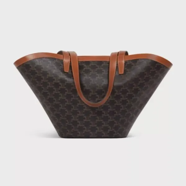 【CELINE】セリーヌ ミディアムバシネットバッグ トリオンフ ブラック 58.0cm X 27.0cm X 17.0cm 【CELINE】セリーヌ ミディアムバシネットバッグ トリオンフ ブラック 58.0cm X 27.0cm X 17.0cm