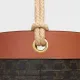 【CELINE】セリーヌロゴプリント デニム バケットバッグ ブラック 19×23×19cm 【CELINE】セリーヌロゴプリント デニム バケットバッグ ブラック 19×23×19cm