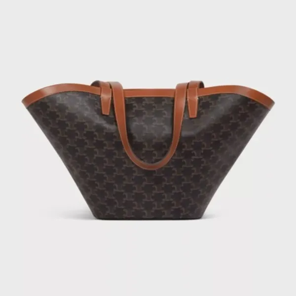 【CELINE】セリーヌ ミディアムバシネットバッグ トリオンフ ブラック 58.0cm X 27.0cm X 17.0cm 【CELINE】セリーヌ ミディアムバシネットバッグ トリオンフ ブラック 58.0cm X 27.0cm X 17.0cm