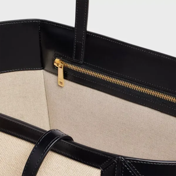 【CELINE】セリーヌ 22年春夏新作 カバ ラージスクエア キャンバス トートバッグ 27 X 31 X 25 CM 【CELINE】セリーヌ 22年春夏新作 カバ ラージスクエア キャンバス トートバッグ 27 X 31 X 25 CM