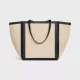 【CELINE】セリーヌ 22年春夏新作 カバ ラージスクエア キャンバス トートバッグ 27 X 31 X 25 CM 【CELINE】セリーヌ 22年春夏新作 カバ ラージスクエア キャンバス トートバッグ 27 X 31 X 25 CM