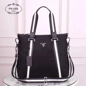 【PRADA 公式旗艦店】プラダ ブリーフケース 当日出荷 好評に付き再入荷!40*34*12CM 【PRADA 公式旗艦店】プラダ ブリーフケース 当日出荷 好評に付き再入荷!40*34*12CM