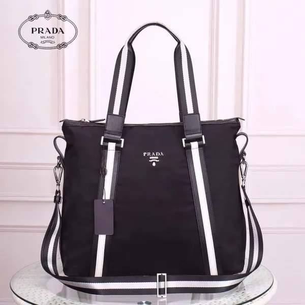 【PRADA 公式旗艦店】プラダ ブリーフケース 当日出荷 好評に付き再入荷!40*34*12CM 【PRADA 公式旗艦店】プラダ ブリーフケース 当日出荷 好評に付き再入荷!40*34*12CM