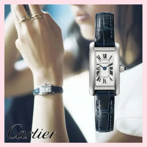Cartier タンク アメリカン ウォッチ ミニ アリゲーター Cartier タンク アメリカン ウォッチ ミニ アリゲーター