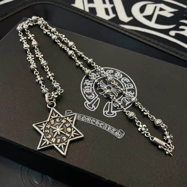 【CHROME HEARTS】ネックレス、新しいネックレス万能シンプルファッションオーナメント 250228 【CHROME HEARTS】ネックレス、新しいネックレス万能シンプルファッションオーナメント 250228