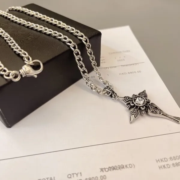 【CHROME HEARTS】ネックレス、新しいネックレス万能シンプルファッションオーナメント 241014 【CHROME HEARTS】ネックレス、新しいネックレス万能シンプルファッションオーナメント 241014