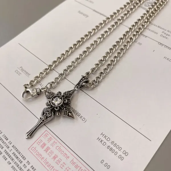 【CHROME HEARTS】ネックレス、新しいネックレス万能シンプルファッションオーナメント 241014 【CHROME HEARTS】ネックレス、新しいネックレス万能シンプルファッションオーナメント 241014