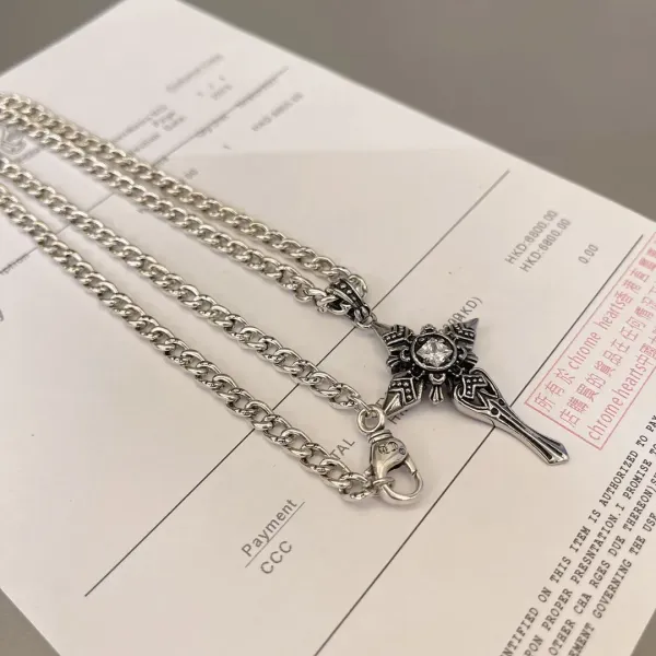 【CHROME HEARTS】ネックレス、新しいネックレス万能シンプルファッションオーナメント 241014 【CHROME HEARTS】ネックレス、新しいネックレス万能シンプルファッションオーナメント 241014